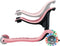 Globber Go Up Sporty Lights - Meegroeistep - Lichtgevende wielen - Pastel Pink