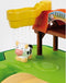 Klein Toys John Deere - Zand- en waterspeeltafel - 2in1 boerderij met afneembare bassins - Groen Geel - 64x46x60 cm