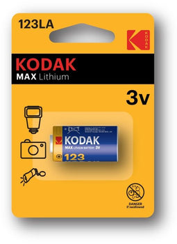 Kodak 30956223 - Batterij CR123 - Lithium 1500 mAh - 16 g