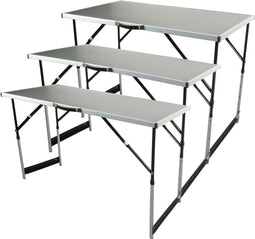 Brüder - Mannesmann - 3-delige - Klaptafelset - multifunctioneel - aluminium