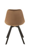 Jline Chair Helene Metal/textile Brown