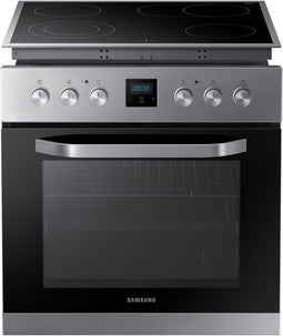 SAMSUNG NB69R2300RS - Inbouw oven en keramische kookplaat set - 4 kookzones - Roestvrij staal en zwart