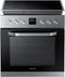 SAMSUNG NB69R2300RS - Inbouw oven en keramische kookplaat set - 4 kookzones - Roestvrij staal en zwart