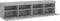 vidaXL - Tv-wandmeubels - met - LED - 2 - st - 80x30x40 - cm - betongrijs