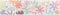 Canvas DKD Home Decor Blommor (60 x 1,8 x 60 cm) (4 Stuks)