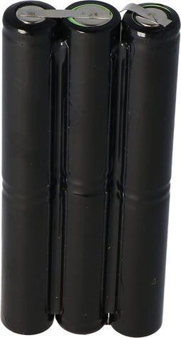 7,2 volt batterij-inzetstuk voor zelfmontage celvervangende kraanbatterij NiMH 1600 mAh geschikt voor Hiab 2.250.201, Wacker Neuson 2.260.1003