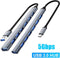 7 IN 1 USB 3.0 Hub - 7-poorts - Multi Splitter - Hoge Snelheid 5Gbps voor Pc Computer USB - Multipoort USB