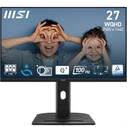 MSI PRO MP275QPG - Monitor - 27" Quad HD 2560x1440 100Hz IPS Mat - Zwart