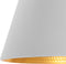 TAGUS - Hanglamp - Wit/Goud - Aluminium