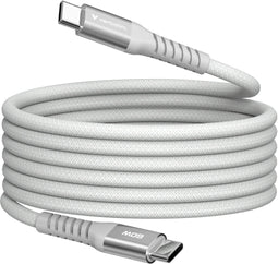 Verbatim Sync & Charge - Magnetische Kabel - 60W USB-C naar USB-C 120 cm Grijs