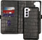 iMoshion Hoesje Geschikt voor Samsung Galaxy S21 Hoesje Met Pasjeshouder - iMoshion 2-in-1 Wallet Bookcase design - Zwart / Crocodile