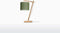 GOOD&MOJO Tafellamp Andes - Bamboe/Groen - 30x18x46cm - Scandinavisch,Bohemian