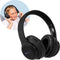 imoshion Draadloze Kinderkoptelefoon LED Light - Met AUX kabel - Zwart