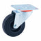 Rueda Afo CR29466 Draaibare basis Ø 80 mm Latex rubber