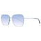 Gant GA8083 6010W Zonnebril - Dames - Zilverkleurig