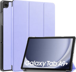imoshion Tablet Hoes - Geschikt voor Samsung Galaxy Tab A9 Plus - Trifold Bookcase - Lila
