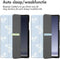 iMoshion Tablet Hoes Geschikt voor Samsung Galaxy Tab A9 Plus - iMoshion Design Trifold Bookcase - Meerkleurig /Butterfly