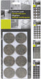 Vloerbeschermer Zelfklevend - Meubelviltjes - Stof - Bruin - Antislip viltjes - Set van 7 kaarten assortie