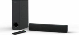 MAJORITY BOWFELL PLUS - 2.1 soundbar - Bluetooth, USB, Optisch en Aux-in - Bedrade subwoofer - EQ-bediening - 100W - Zwart