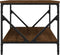 vidaXL - Salontafel - 90x50x45 - cm - bewerkt - hout - bruin - eikenkleur