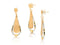 Scmyk EG-268 B - Oorbellen - Goud plated met kraaltjes - Goudkleurig
