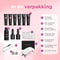 Moods Gellac - Luxe Polygel Set - Polygel Nagels Starterspakket - UV LED lamp - 6 Kleuren (6x15ml)