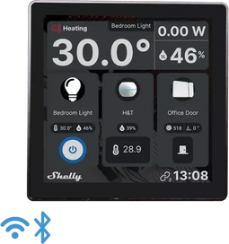 Shelly Wall Display - Muur-touchdisplay - Android-gestuurd met sensoren - Zwart