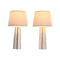 Bureaulamp Home ESPRIT Blauw Wit Groen 50 W 220 V (2 Stuks)