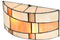 Coloured by Art Roundabout Small - Wandlamp/Plafonnière - Geometrisch design - Oker