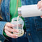 Tommee Tippee GoPrep Formula voedingsbereider, bereidt de perfecte flesvoeding in 2 minuten, draagbaar, koele fles met LED digitale temperatuurweergave