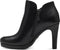 TAMARIS Essentials - Enkellaarsjes - Blokhak 9,5 cm - Zwart (40)