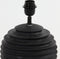 Light & Living Tafellamp Renzo - Mangohout - 26cm - Mat Zwart - excl. kap
