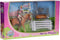 Kids Globe Speelset Paard, Ruiter met Accessoires, 1:24