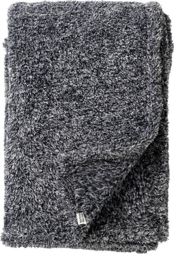 Dutch Decor - OSCAR - Plaid 140x180 cm - Charcoal Gray - grijs - Deken