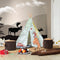 Wereldkaart Tipi Tent Multikleur Wigwam Speeltent / 100% katoen / 120 x 120 x 160 / 2 jaar garantie