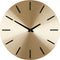 Mica Decorations Brixen Wandklok - Ø35,5 cm - Goud