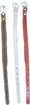 ZenXstore Halsband Hond 100% Echt Leer met beschermend laagje verschillende kleuren 38cm X 2cm