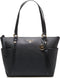 Michael Kors Sullivan - Grote Shopper Dames - Leer - Zwart - Goudkleurige details (1 stuk)