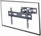 Gembird WM-80ST-03 - Muurbeugel - Kabelmanagement Pivot (90° roteren) Verticaal kantelbaar - Max. schermdiagonaal 80