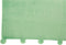 J-Line Plaid Pompom - fleece deken - polyester - felgroen - 170 x 130 cm - woonaccessoires