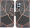 iMoshion Hoesje Geschikt voor Samsung Galaxy A34 (5G) Hoesje Met Pasjeshouder - iMoshion Design Softcase Bookcase - Zwart / Black Graphic