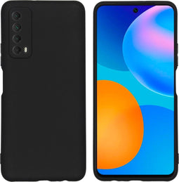 iMoshion Hoesje Geschikt voor Huawei P Smart (2021) Hoesje Siliconen - iMoshion Color Backcover - Zwart