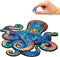 UNIDRAGON Houten Puzzel Voor Volwassenen Dier - Magnetische Octopus - 300 stukjes - King Size 40x34 cm