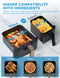 Midea Air Fry - Dual Zone Heteluchtfriteuse - 10 liter 8-in-1 met app (6936718333601)