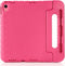 Lunso - Geschikt voor iPad 10 (2022) - EVA Schokbestendige Kinderhoes met handvat - Roze