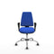 Piqueras y Crespo BFN056G - Bureaustoel - Verstelbare hoogte 45-55 cm - Blauw