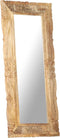 vidaXL - Spiegel - 110x50 - cm - massief - mangohout