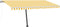 vidaXL - Luifel - vrijstaand - automatisch - 450x300 - cm - geel - en - wit