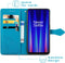 iMoshion Hoesje Geschikt voor OnePlus Nord CE 2 5G Hoesje Met Pasjeshouder - iMoshion Mandala Bookcase - Turquoise