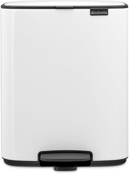 Brabantia Bo Pedaalemmer - 12 liter - Soft-close - White
